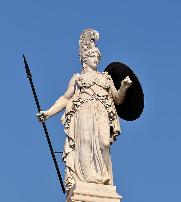 greek goddesses statues athena