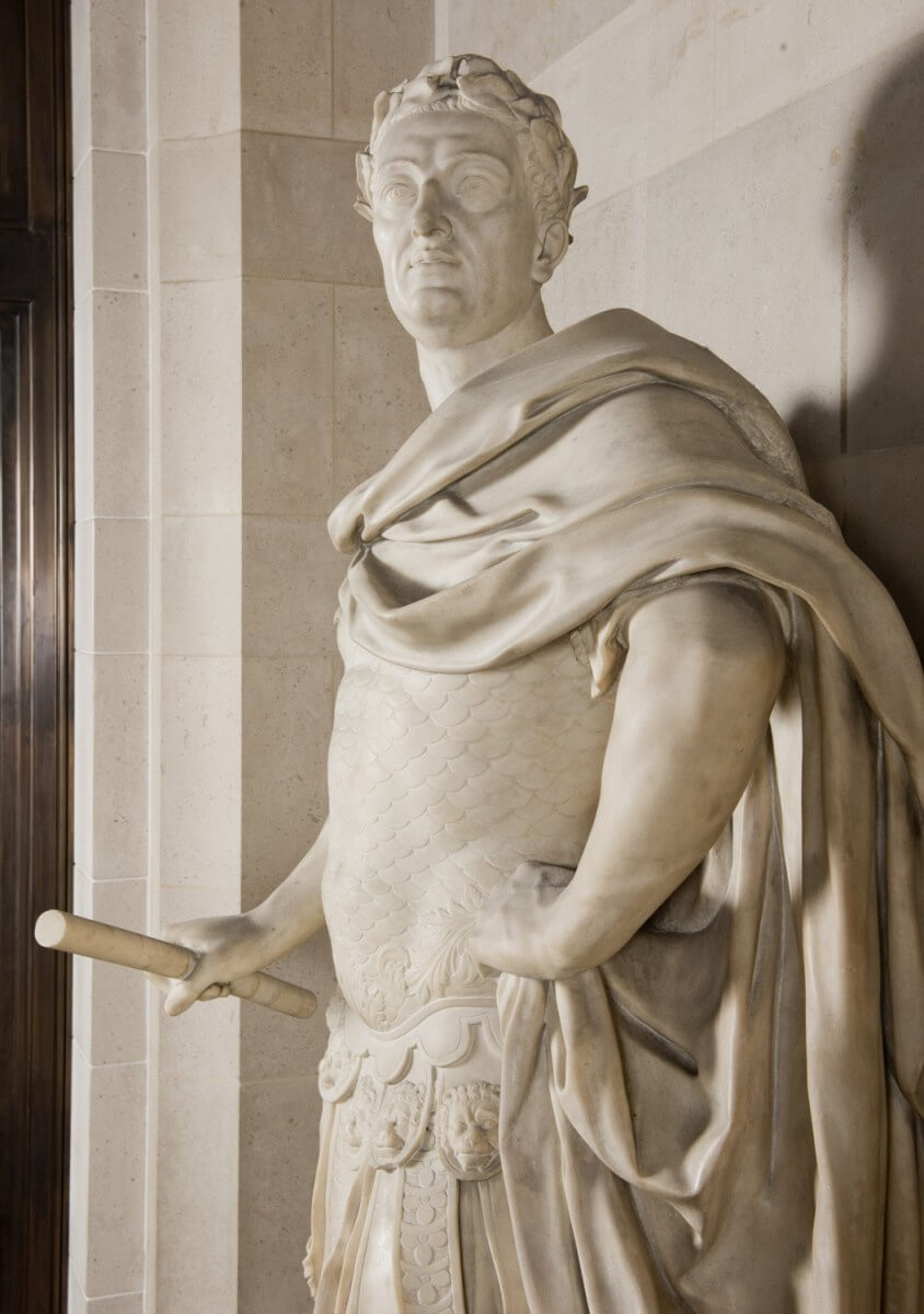 William III marble statue
